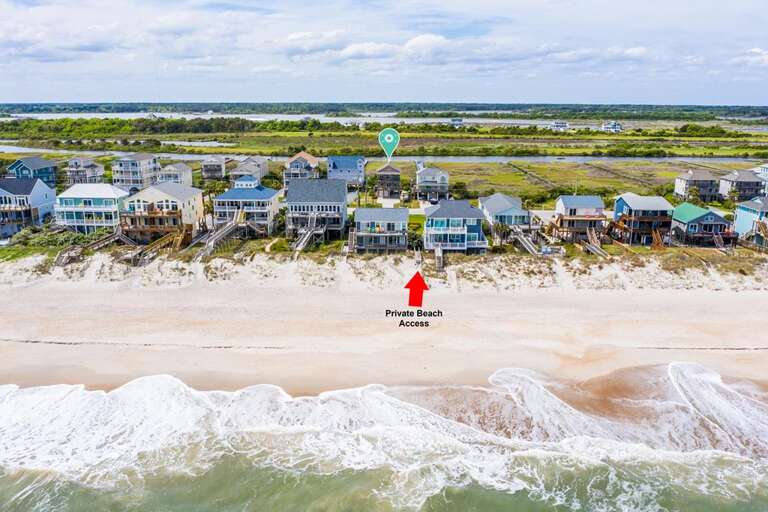 3739 Island Drive Private Beach Access