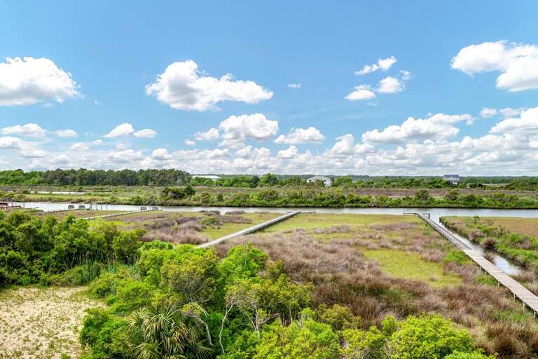 Second Floor Sound Side Deck Views