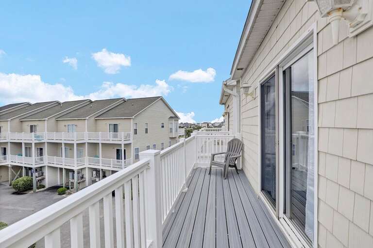 Deck off Upstairs Primary Bedroom