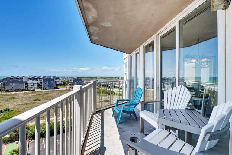 Oceanfront Deck View