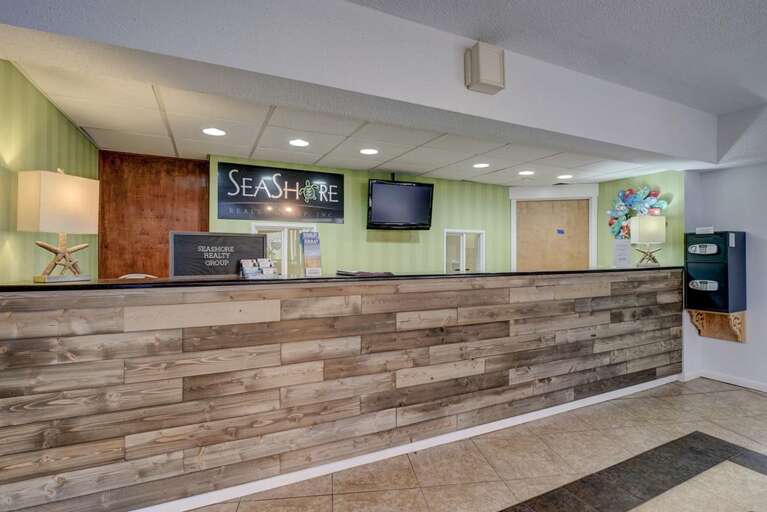 SeaShore Realty Front Desk - Building 2 SeaShore Realty Front Desk - Building 2