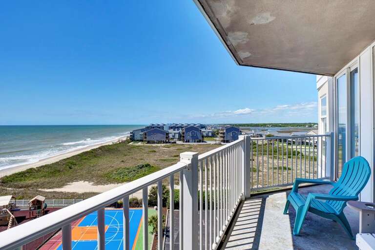 Oceanfront Deck View