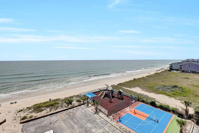 Oceanfront Deck View