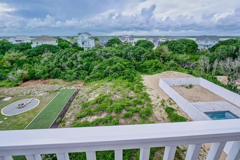Balcony view sound side Balcony view sound side