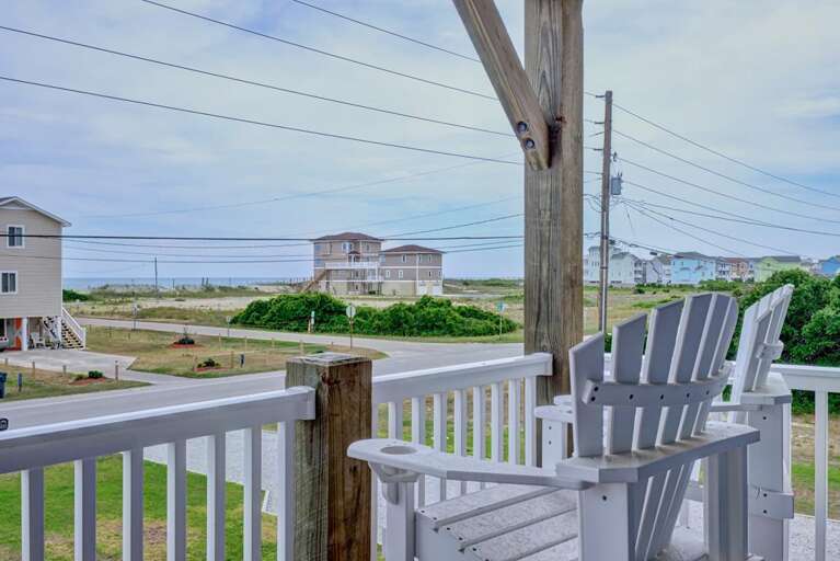 Lower balcony oceanside Lower balcony oceanside