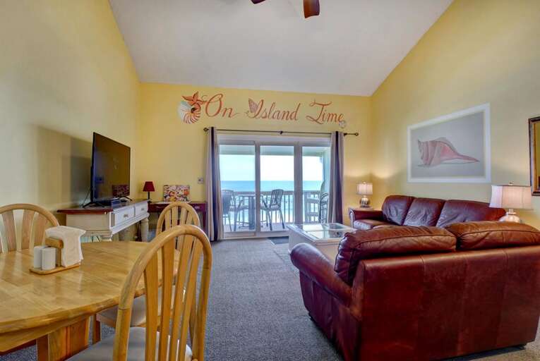 Living and dining area