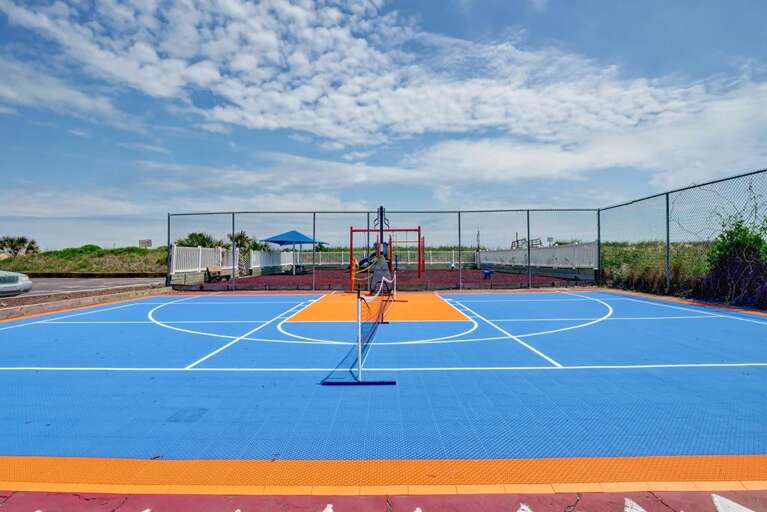 Half Basketball Court 