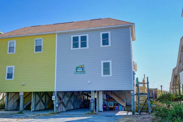 View of house from Island Drive