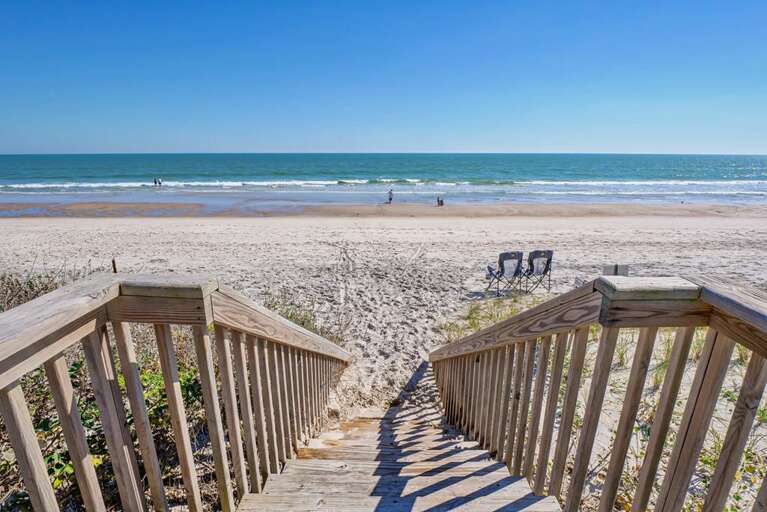 Walkway to the beach