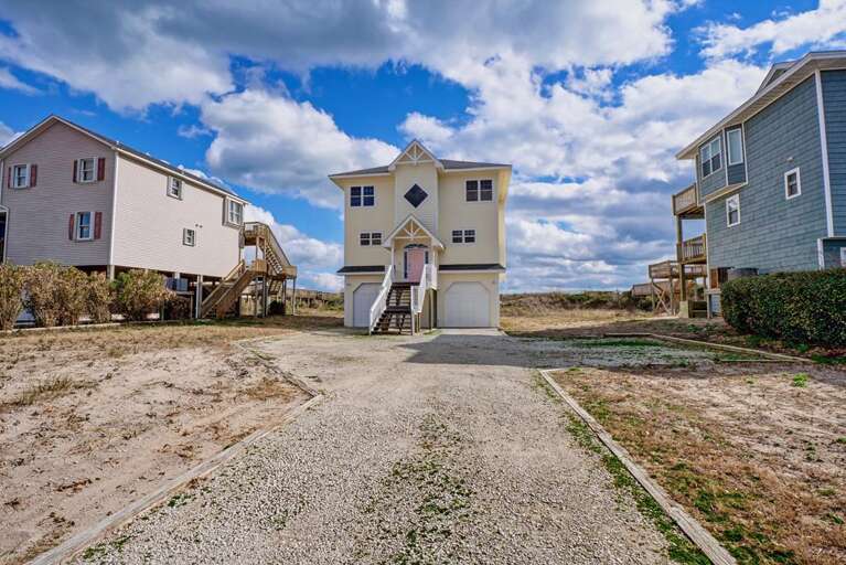 View of house from street