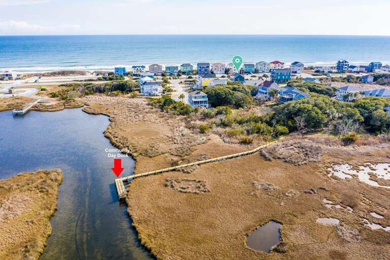 Areal Overview to Community Dock