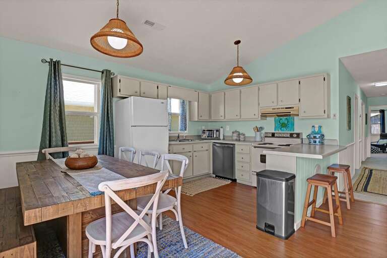 Dining Area and Kitchen