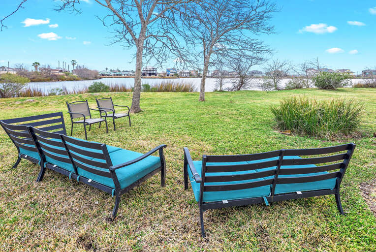 Great place to lounge and read that book that has been waiting for you...
