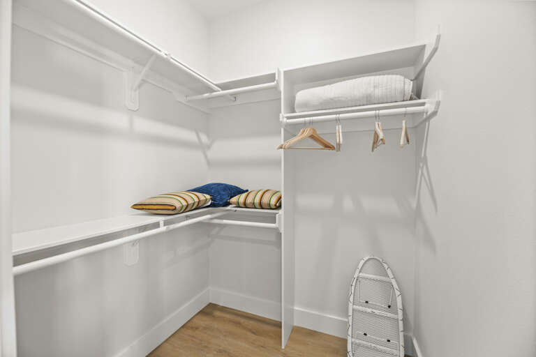 Closet to store your items!