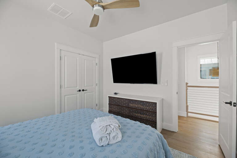 Featuring a Smart TV.