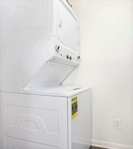 Washer and dryer, for your convenience.