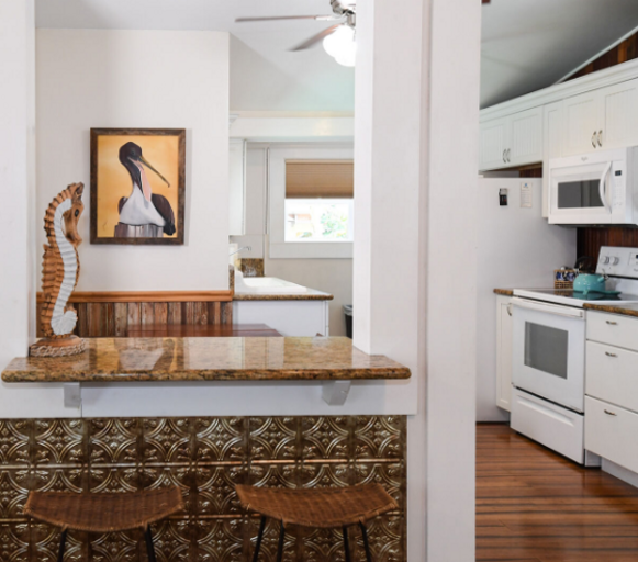 Additional breakfast bar seating