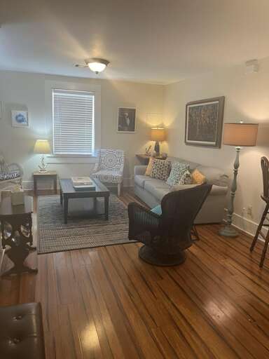 Nice, comfy living area.