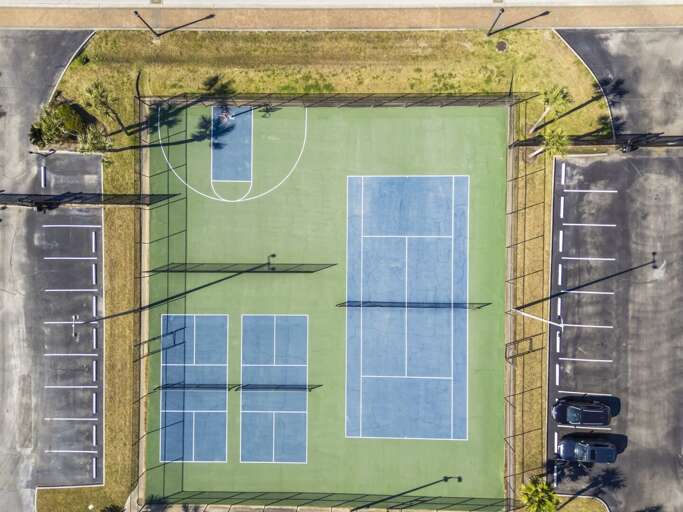 Tennis courts