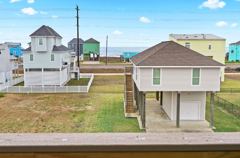 Ocean View from Deck areas