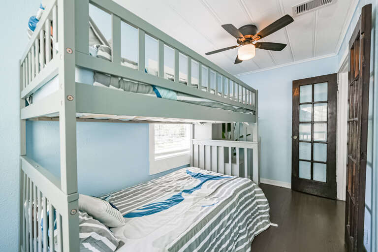 Double the fun with our comfy bunk beds!  ️ 