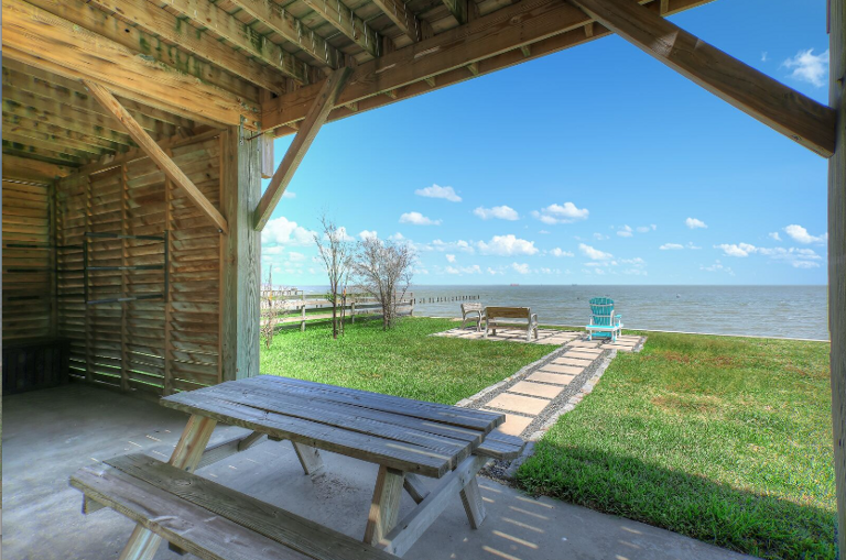 Chill in the shade of soak up the sun by the water!