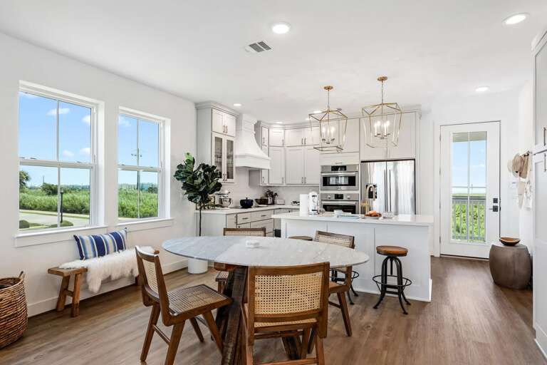 Modern, updated, and fully equipped.  Bring your food, drinks and special spices you may need.