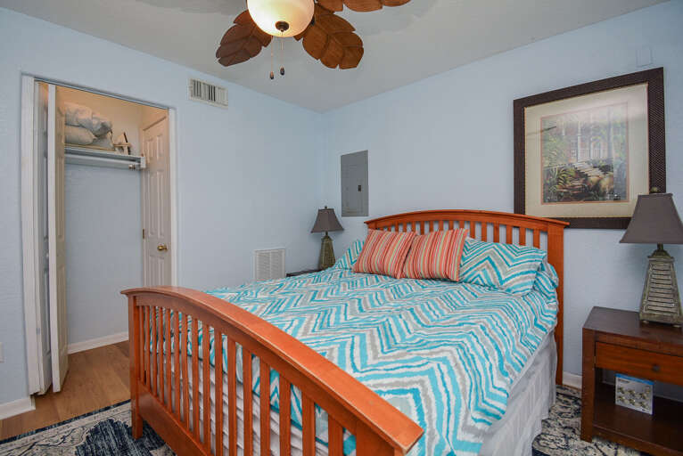 Experience the ultimate in sleep comfort with our plush and inviting beds.  ✨