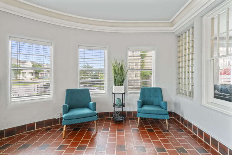 Enjoy this space before you head out to enjoy the sights!