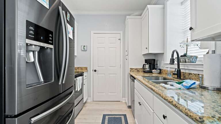 Kitchen with modern appliances
