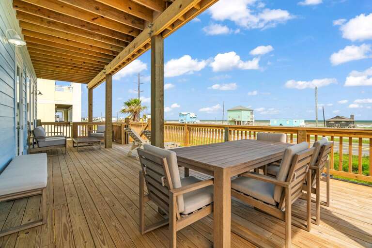 Lower patio with outdoor dining