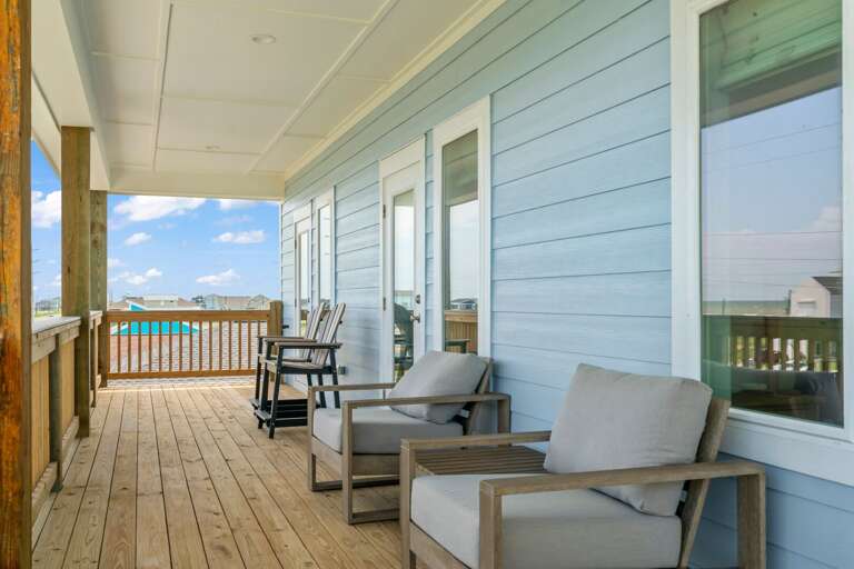 Relax and drink your coffee (or wine) on the patio!