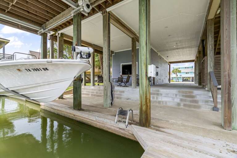 Please note that the boat, jet ski, and slip are not accessible to guests.