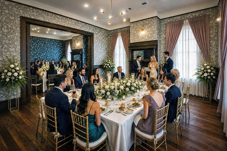 Please note that tables are not included in the rental