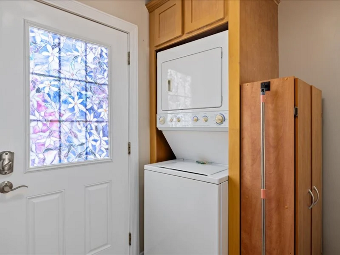 In home laundry for your convenience.