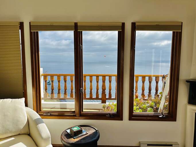 View from living room View from living room