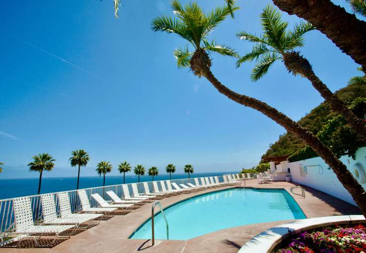 Heated Pool overlooking the ocean Heated Pool overlooking the ocean