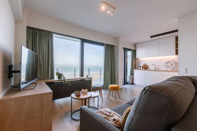 Sea View Apartment with Parking Middelkerke
