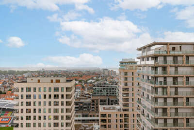 Ostend Beachfront Oasis: Stunning 15th-Floor Views