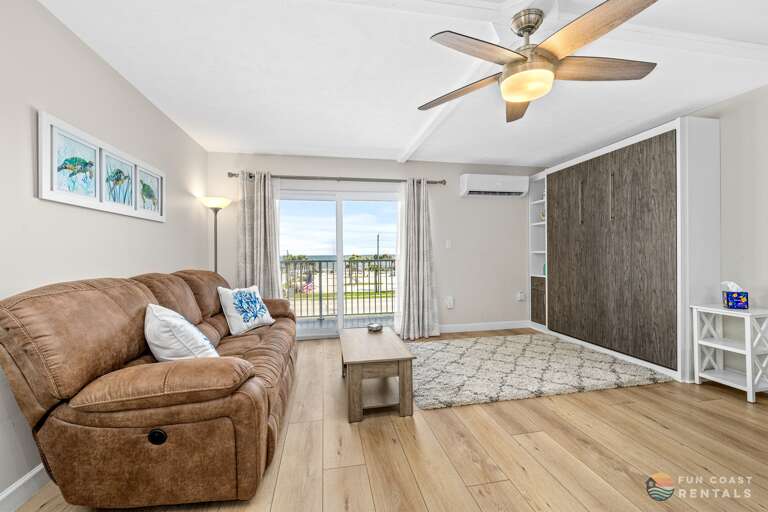 Living Room Area with 4th Floor Ocean View!