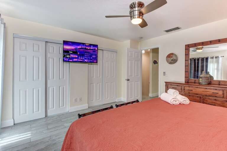 Master Bedroom with King Bed