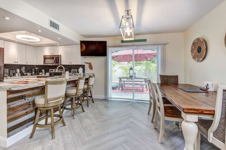 Dining Area and Kitchen