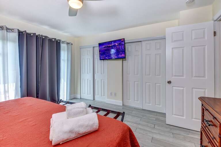 Master Bedroom with King Bed