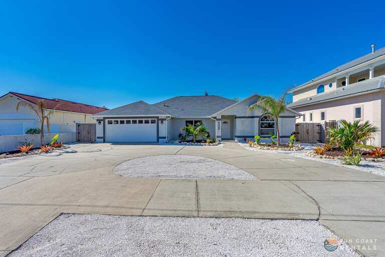 Ample parking for up to 4 cars with attached garage!