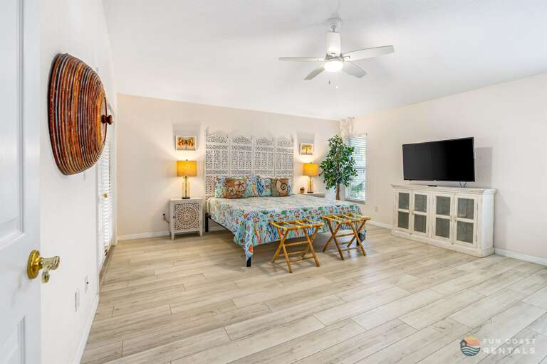 Spacious Bedroom with King Bed