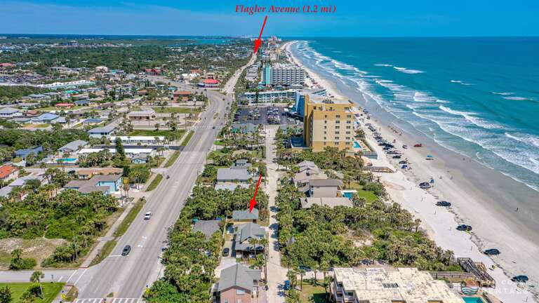 Just a 7 Minute Bike Ride to Flagler Avenue!