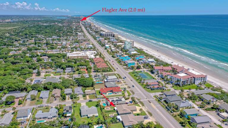 Only a 10 minute bike ride to Flagler Ave!