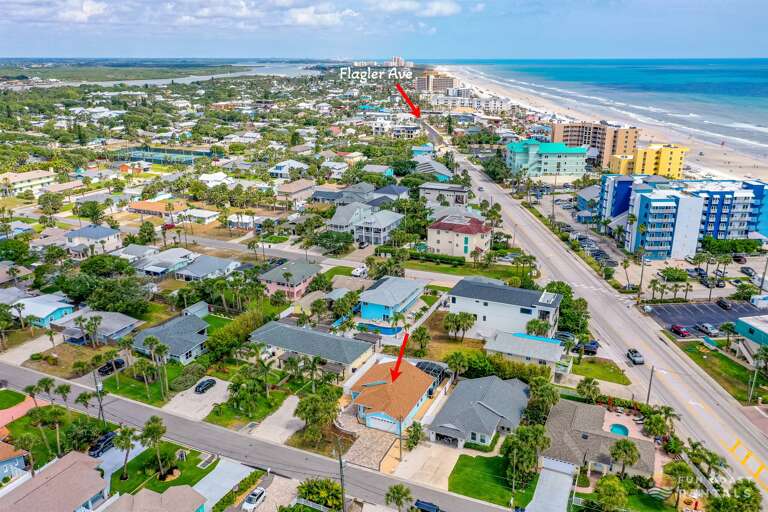 Only a 2 minute bike ride to Flagler Avenue!