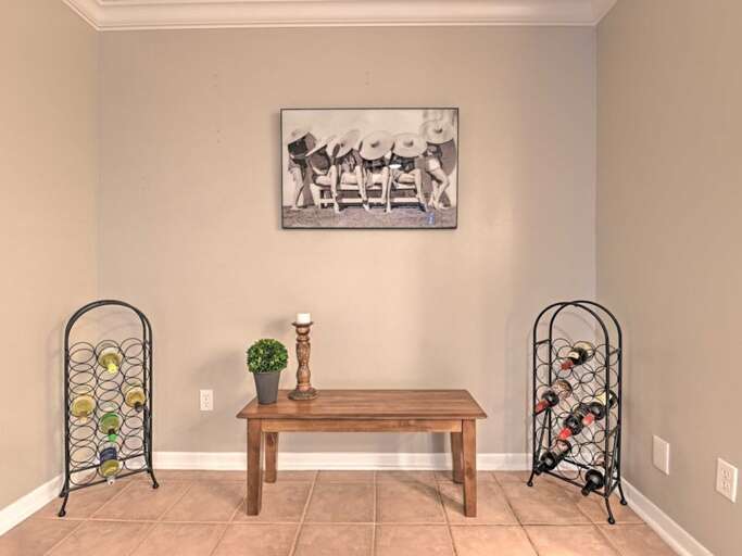 Dining Area Wine Alcove