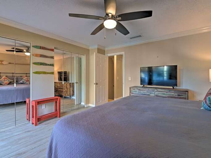 Master Bedroom with King Bed